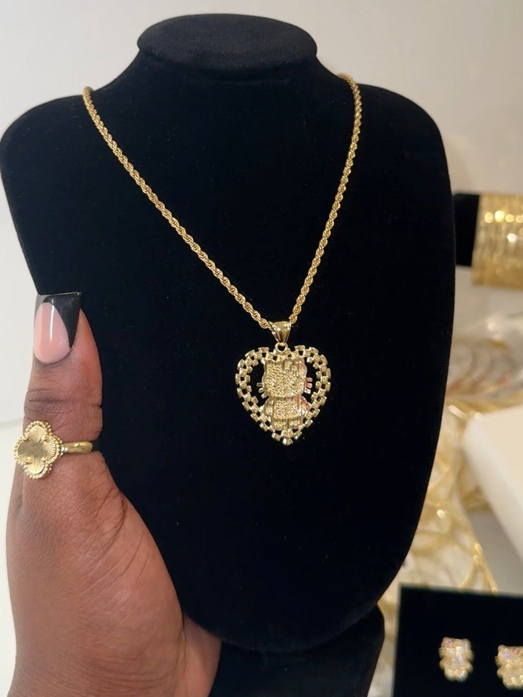 HK HRT ROLEX NECKLACE