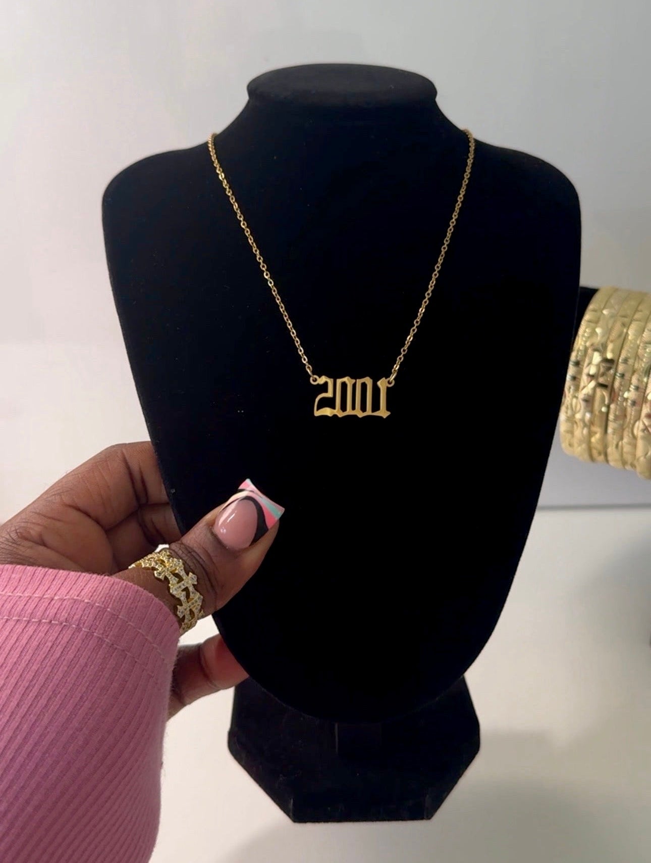 BIRTH YEAR NECKLACE