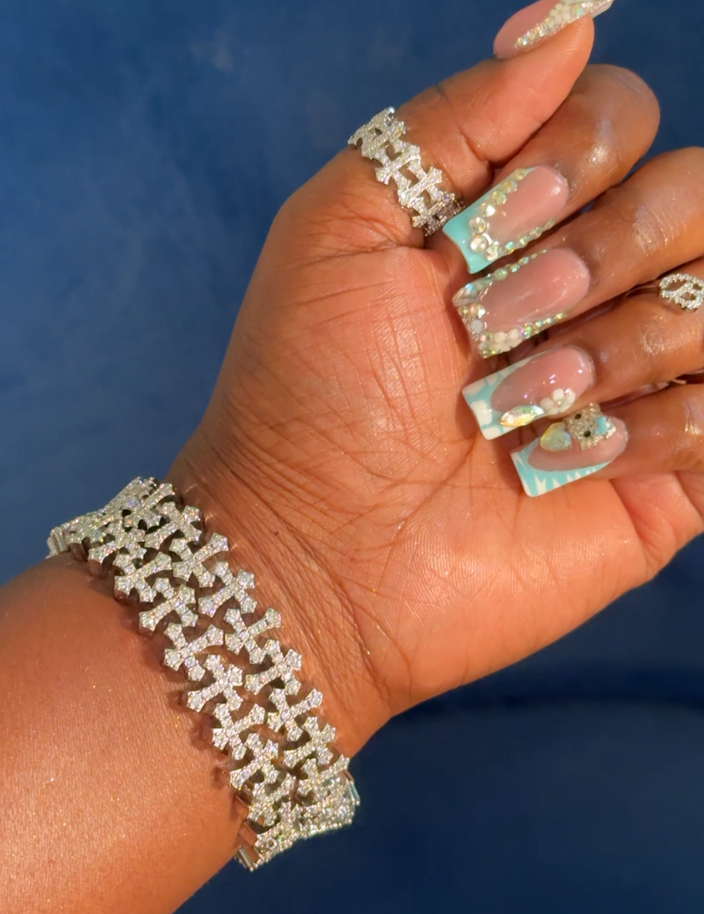 CHROME HRT BRACELET