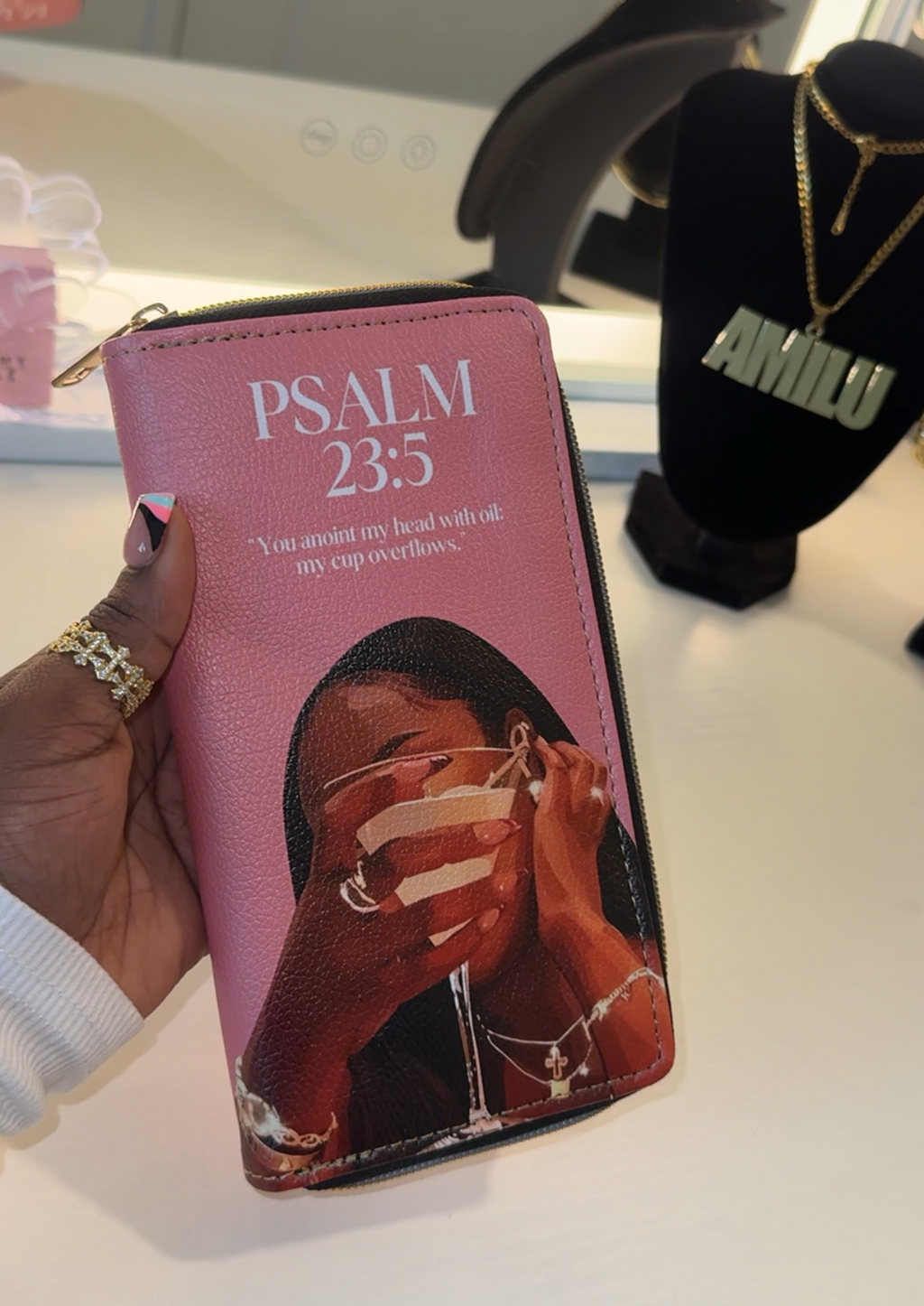 PSALM 23:5 WALLET