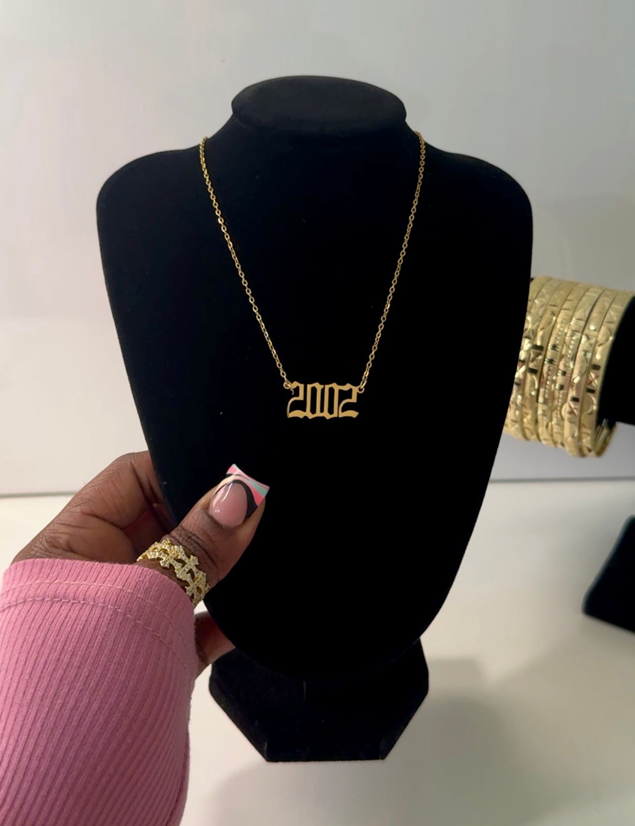 BIRTH YEAR NECKLACE