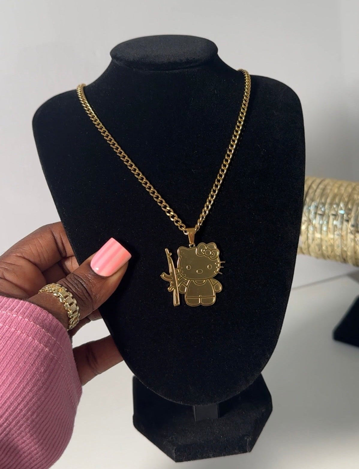 HK BAD GYAL NECKLACE