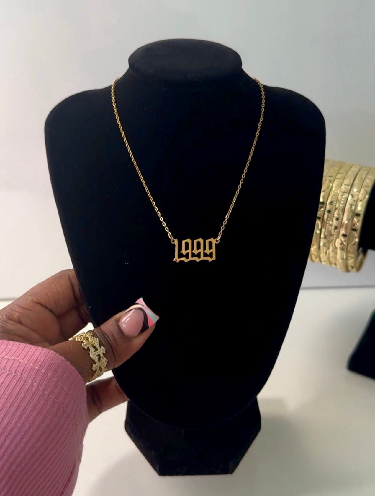 BIRTH YEAR NECKLACE
