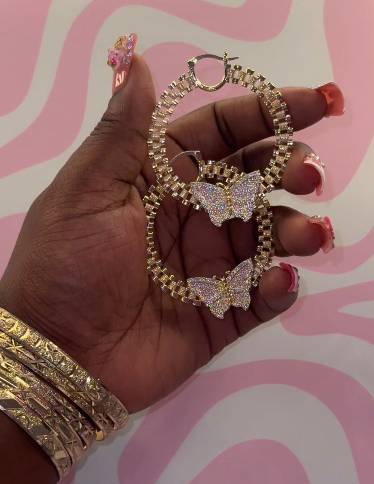 Butterfly Hoops