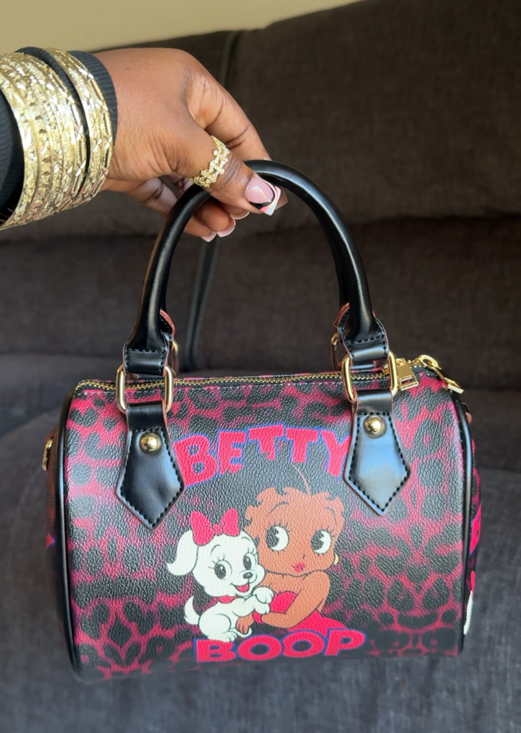 BETTY & PUDGY PILLOW BAG
