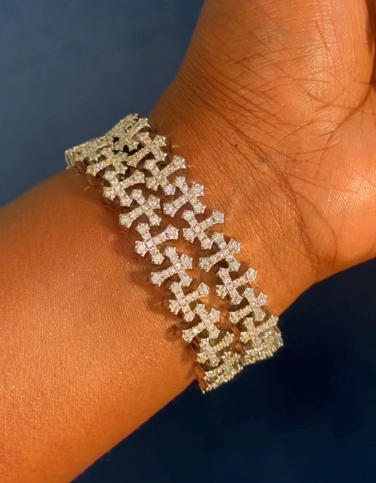 CHROME HRT BRACELET