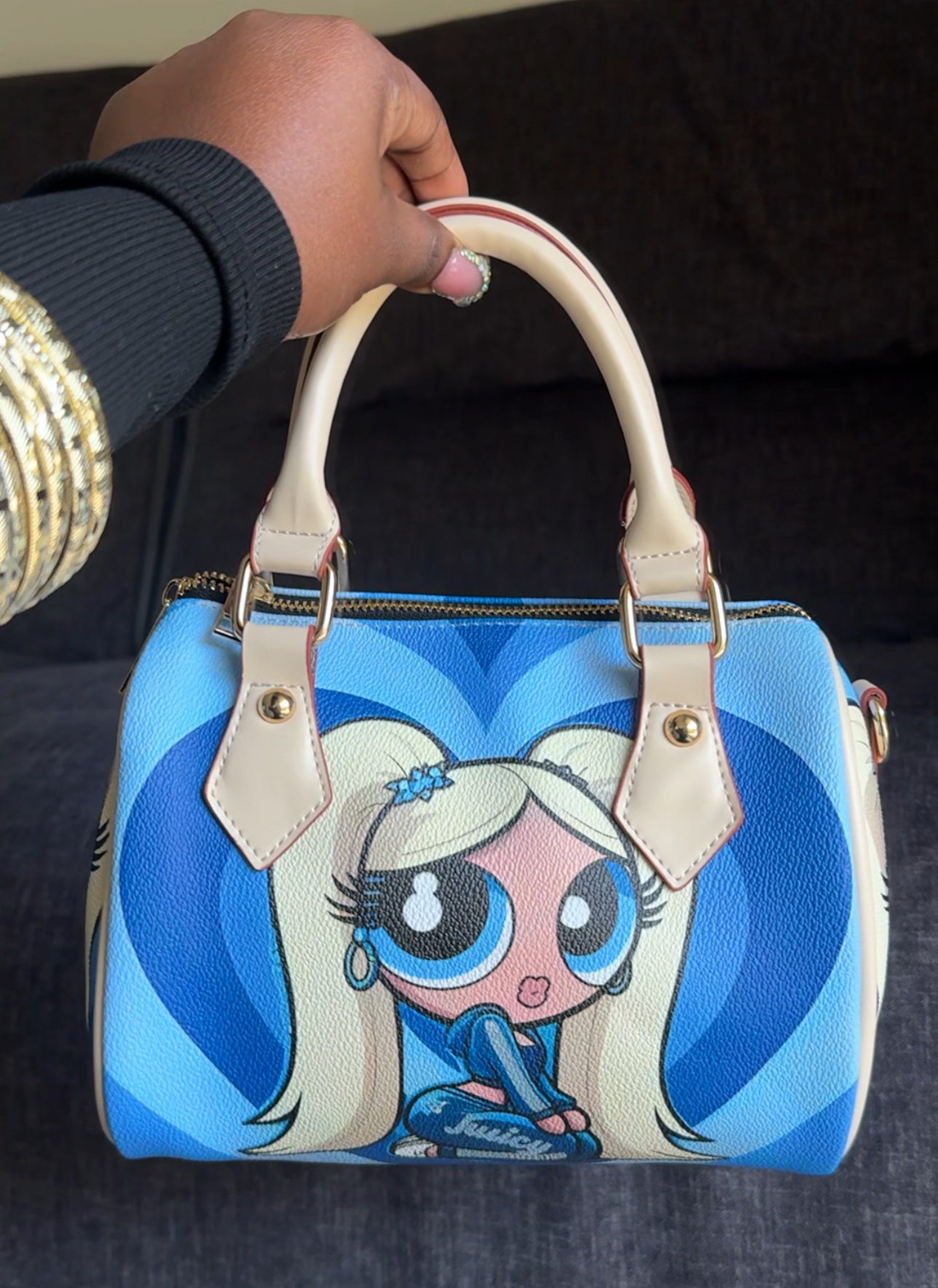 BUBBLES PILLOW BAG