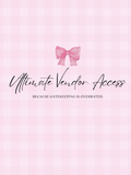 ULTIMATE JEWELRY VENDOR ACCESS