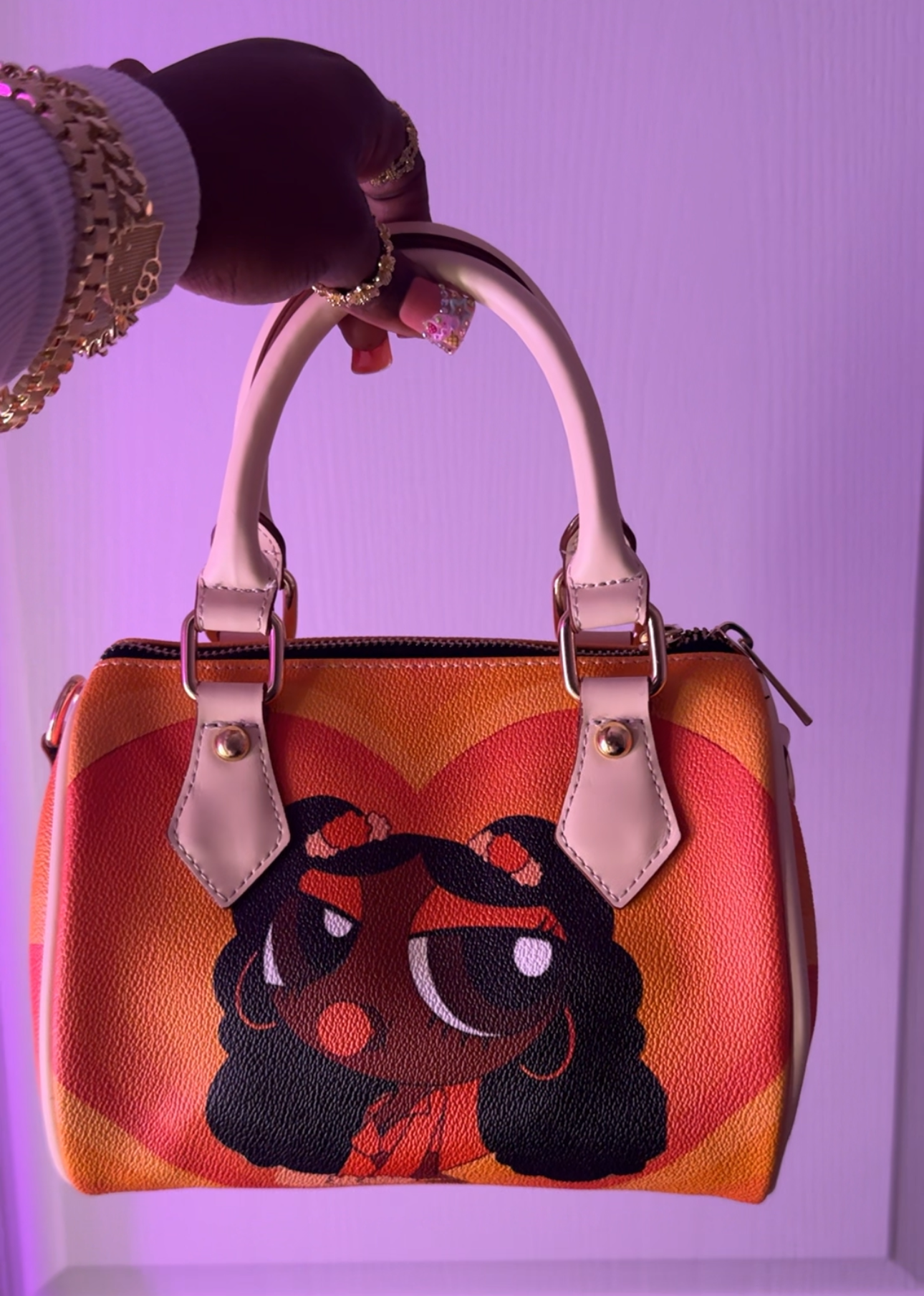 Bubblegum Pillow Bag